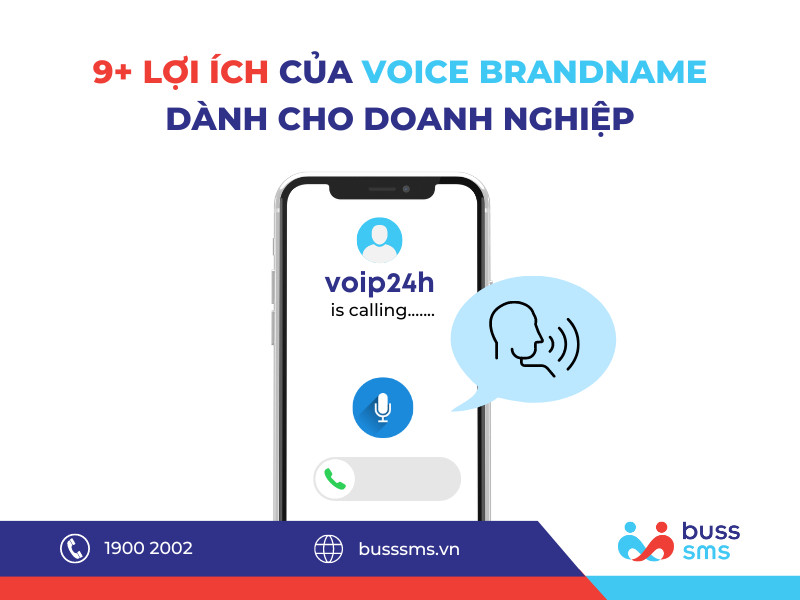 9 lợi ích VOICE BRANDNAME DÀNH CHO DOANH NGHIỆP