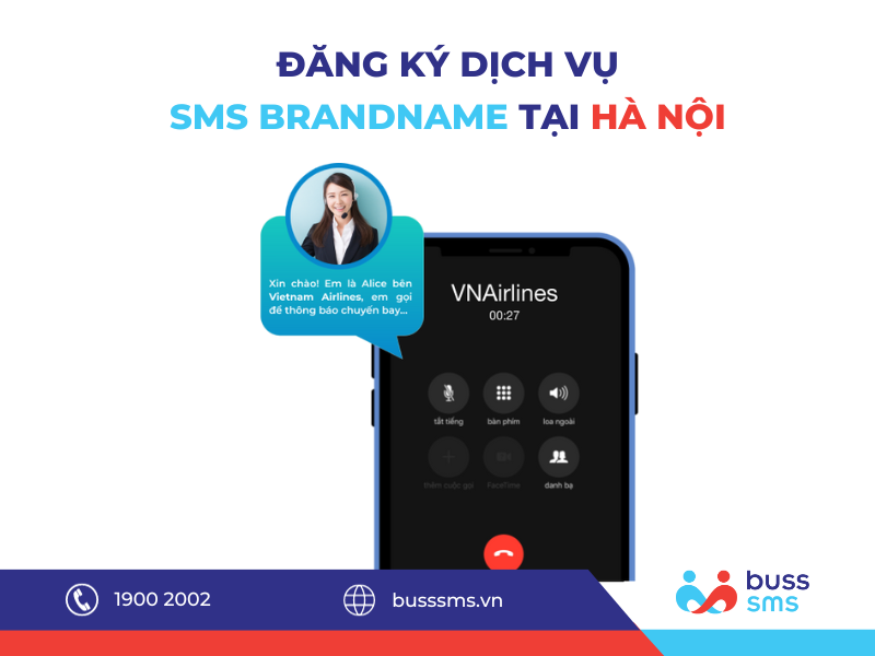 ĐĂNG KÝ DỊCH VỤ SMS BRANDNAME TẠI HÀ NỘI