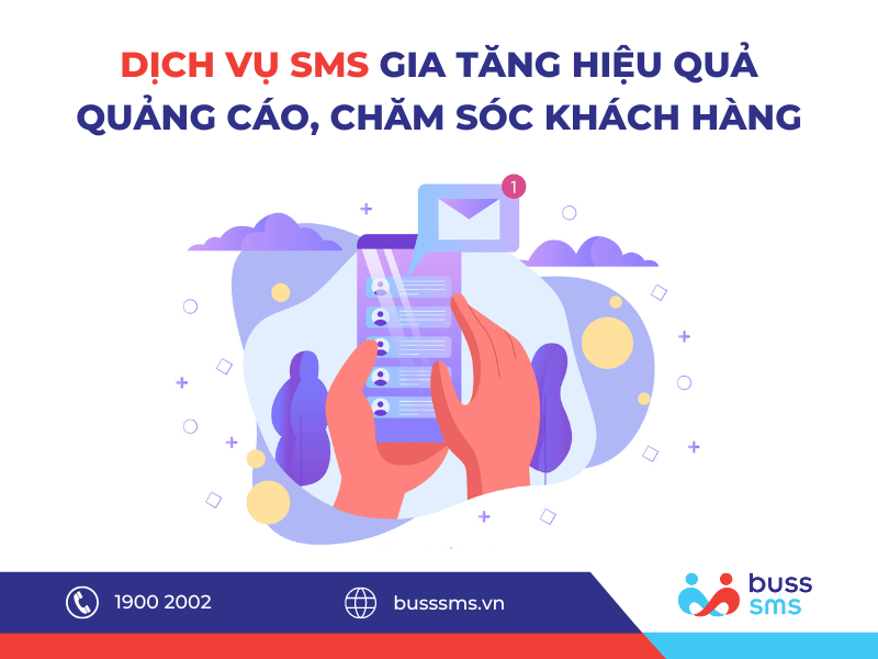 Dịch vụ SMS gia tăng hiệu quả quảng cáo, chăm sóc khách hàng